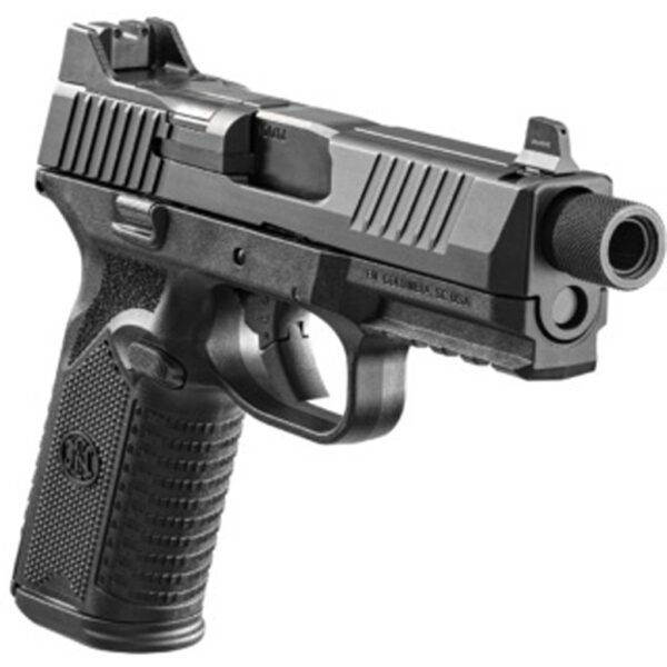 FN 510T Tactical NMS Pistol 10mm 4.71 in. Black w/Threaded Barrel 15/22 rd.