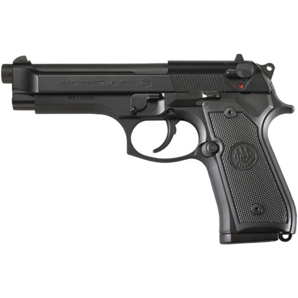 Beretta M9 Pistol  9mm 4.9 in. Black 15 rd.