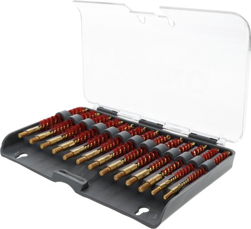 1262046_1.jpg TIPTON 13-PIECE NYLON RIFLE - BORE BRUSH SET W/STORAGE CASE