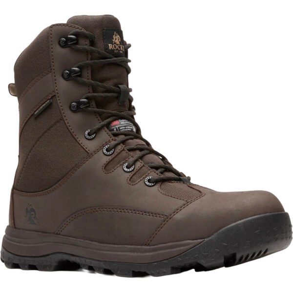 Rocky Wildcat Hunting Boot 8" Brown 400g Size 13