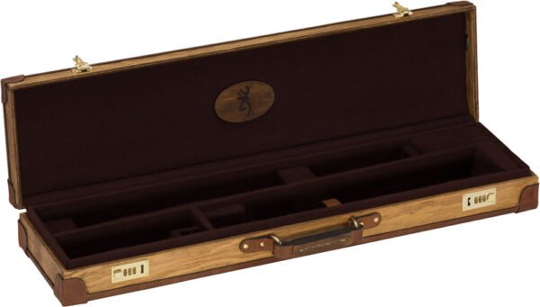 BROWNING LUGGAGE CASE O/U & BT - TO 32" LIGHT MADERA WOOD GRAIN