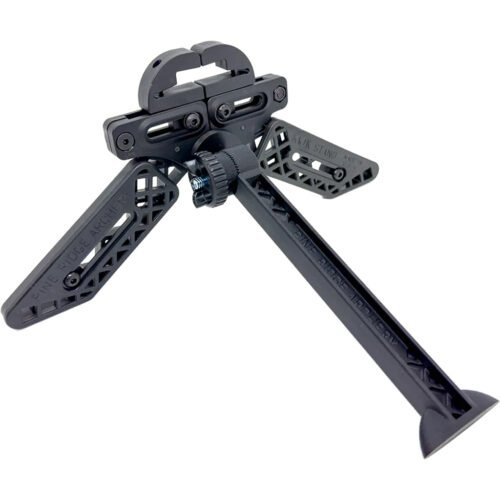 1502162_1.jpg Pine Ridge Kwik Stand Tri Pod Bow Support Black w/Kwik Stand