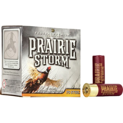 1705799_1.jpg Federal Prairie Storm FS Steel Shotgun Ammo 12 ga. 3 in. 1 1/8 oz. 3 Shot 25 rd.