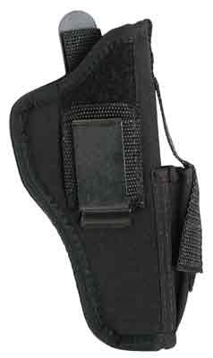 21112G.jpg GUNMATE HIP HOLSTER AMBI #12 - LARGE AUTOS 4"-5" BLACK