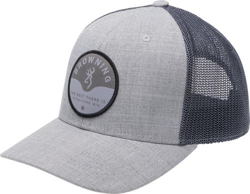 BROWNING CAP COOLEY SNAP BACK - HEATHER GRAY OSFM