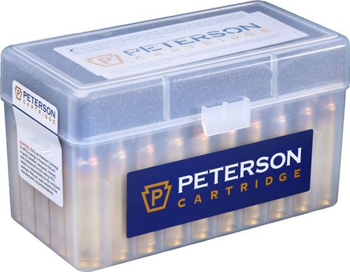 40073R_BOX.jpg PETERSON UNPRIMED CASES - 7MM PRC 50PACK 10BX/CS