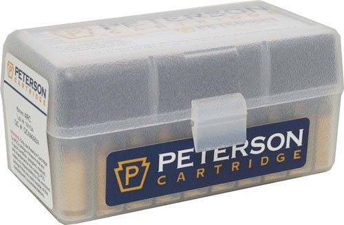 40074R_BOX.jpg PETERSON UNPRIMED CASES - 6MM ARC 50PACK 10BX/CS