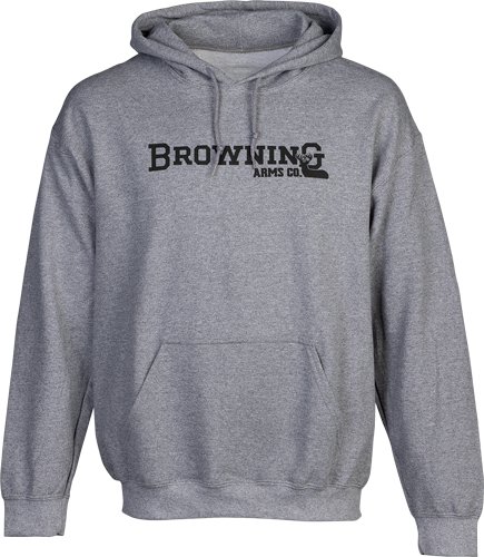 BROWNING HOODIE BACKFENCE - HEATHER GRAY XLARGE