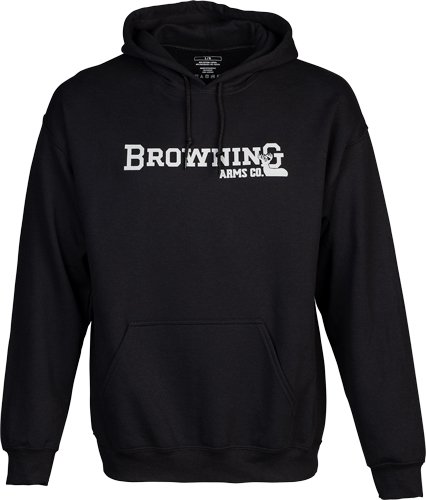 BROWNING HOODIE BACKFENCE - BROWNING ARMS BLACK LARGE
