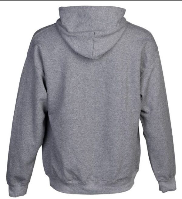 5030036905_back.jpg BROWNING HOODIE VINTAGE EMBLEM - GREENHEAD HEATHER GRAY XXLARGE