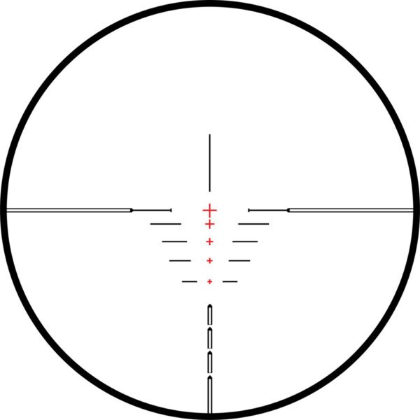 Hawke XB1 Crossbow Scope 1.5-5 x 32 Illuminated Reticle