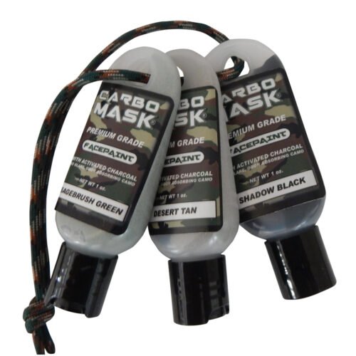 71769_1.jpg Carbo Mask Facepaint Black/Sage/Tan 1 oz. 3 pk.