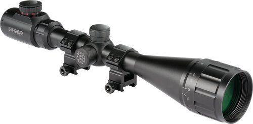 7349_1.jpg KONUS SCOPE FIGHTER 4-16X50 - W/RINGS AO ILLUMINATED BDC BLK