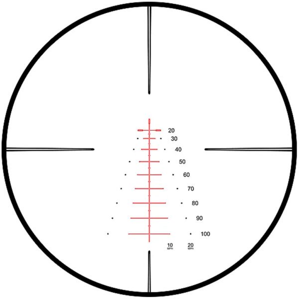 Hawke XB30 Compact Crossbow Scope 1.5-6x36 Illuminated Reticle