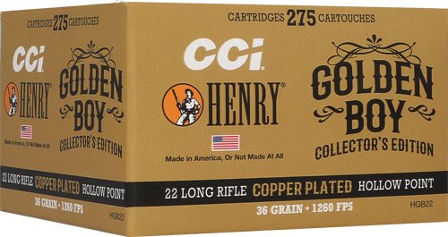 AHGB22_1.jpg CCI HENRY GOLDEN BOY EDITION - 36GR CPHP 1260FPS 275RD 10BX/C