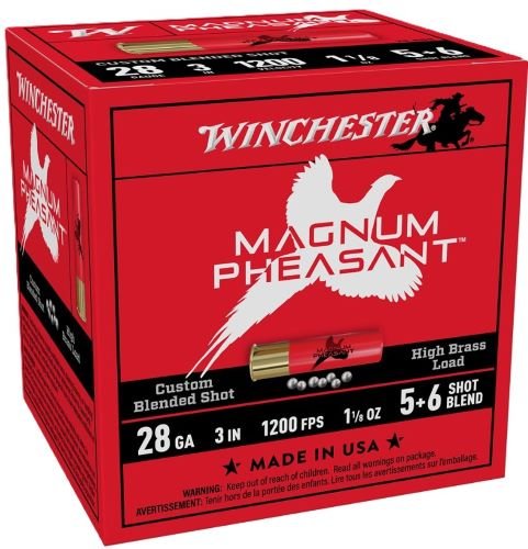 WINCHESTER MAGNUM PHEASANT - 28GA 2.75" 1-1/8OZ 5&6 25RD