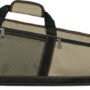 BULLDOG PLUS RIFLE CASE  48" - KHAKI W/ BLACK 3 POCKETS