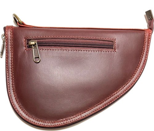 BPK82555OXB.jpg PALMETTO PISTOL CASE SMALL - OX BLOOD-BROWN BUFFALO