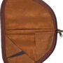 BPK82555WDL_INSIDE.jpg PALMETTO PISTOL CASE SMALL - WOODLAND WAXED CANVAS/BUFFALO