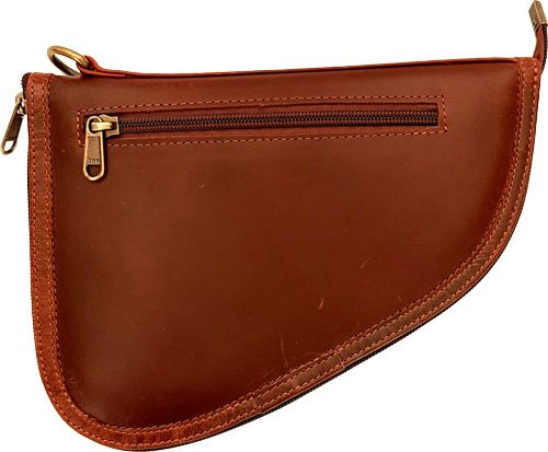 PALMETTO PISTOL CASE MEDIUM - OX BLOOD-BROWN BUFFALO