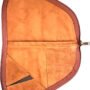 BPK9675WDL_INSIDE.jpg PALMETTO PISTOL CASE MEDIUM - WOODLAND WAXED CANVAS/BUFFALO