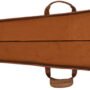 BRF49FT_INSIDE.jpg PALMETTO RIFLE CASE 51" - FIELD TAN WAXED CANVAS/BUFFALO