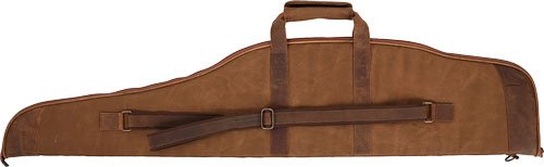 BRKS48FT_LEFT.jpg PALMETTO SCOPED RIFLE CASE 48" - FIELD TAN-WAXED CANVAS/BUFFALO