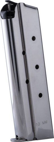 CM1019118S.jpg CHECKMATE MAGAZINE 1911 - FULL SIZE 10MM STAINLESS 8RD