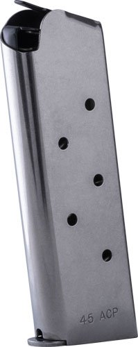 CM4519117CS.jpg CHECKMATE MAGAZINE 1911 - COMPACT 45ACP STAINLESS 7RD