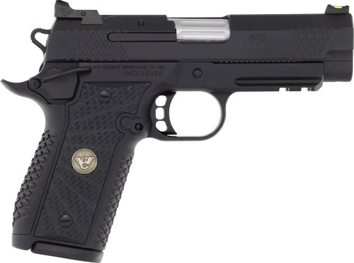 G2EDCXCPR9A_1.jpg WILSON EDC X9 2.0 9MM 4" AMBI - W/LIGHT RAIL 15RD BLACK ARMOR.