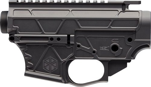 JL BILLET AR-15 5.56 SKELETOR - LIGHT WEIGHT MATCHED SET BLACK