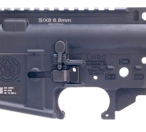 LWRC SIX8 RECEIVER SET 6.8SPC BLK