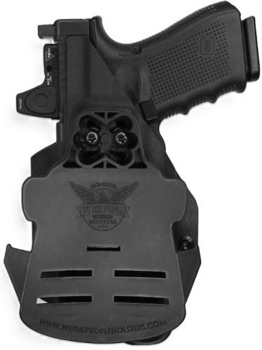 OWBR02A1000R.jpg WE THE PEOPLE HOLSTER OWB RH - FOR GLOCK 45 MOS W/ OPTIC BLK