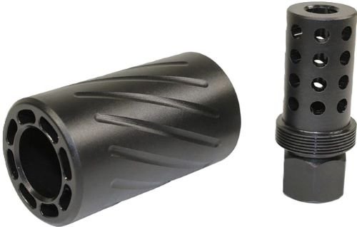 GUNTEC AR 300 BLACKOUT MUZZLE - COMP & QD BLAST SHIELD
