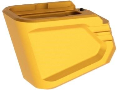 TDG17MAGEXGLD.jpg TYRANT CNC FOR GLOCK 17 9MM - PLUS 6 MAGAZINE EXT GOLD