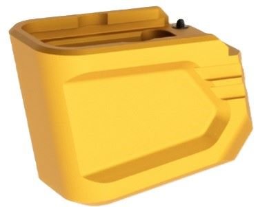 TDG19MAGEXGLD.jpg TYRANT CNC FOR GLOCK 19 23 9MM - PLUS 4 MAGAZINE EXT GOLD