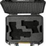 VCV2000060BLK.jpg PELICAN PRECUT VAULT FOR 2 - GUNS AND MAGS UNIVERSAL BLACK