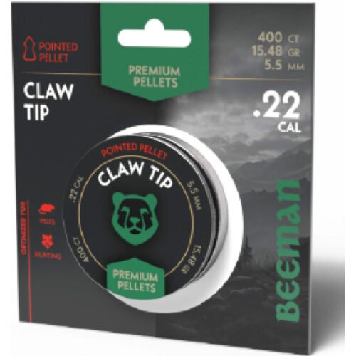 1006678_1.jpg Beeman Claw Tip Pointed Pellets .22 400 ct.