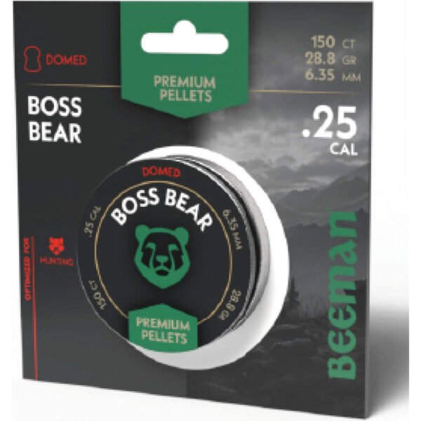 Beeman Boss Bear Domed Pellets .25 150 ct.
