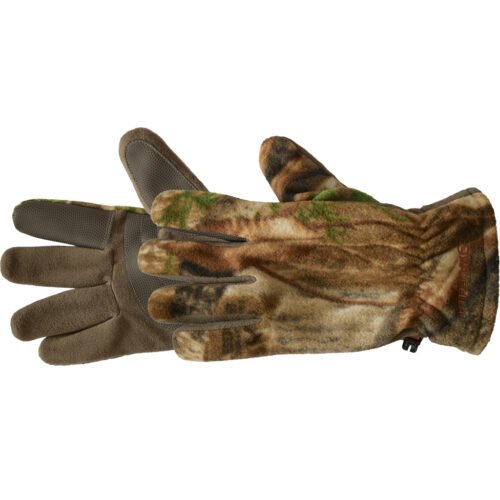 1205067_1.jpg Manzella Hunter Fleece Gloves Large Realtree Edge