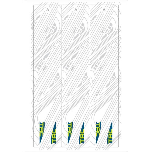 TAC Vanes Arrow Specific Wraps White Size A 3.625 13 pk.