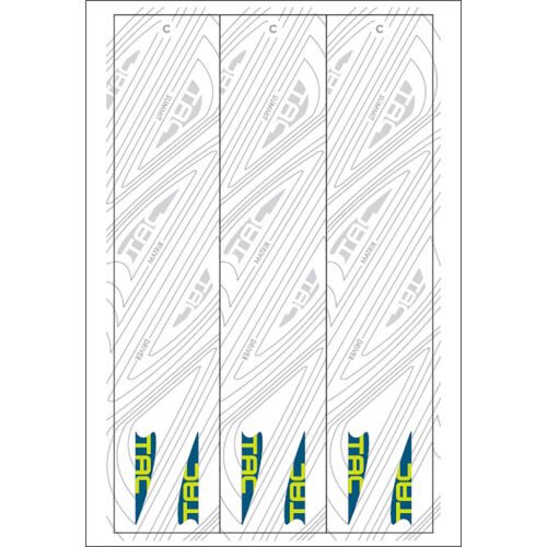 TAC Vanes Arrow Specific Wraps White Size C 4.675 13 pk.