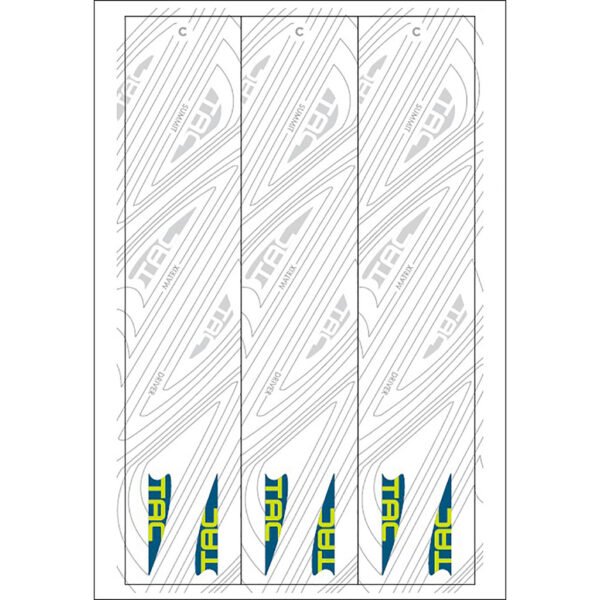 TAC Vanes Arrow Specific Wraps White Size C 4.675 13 pk.