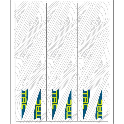 TAC Vanes Arrow Specific Wraps White Size I 5.5 13 pk.