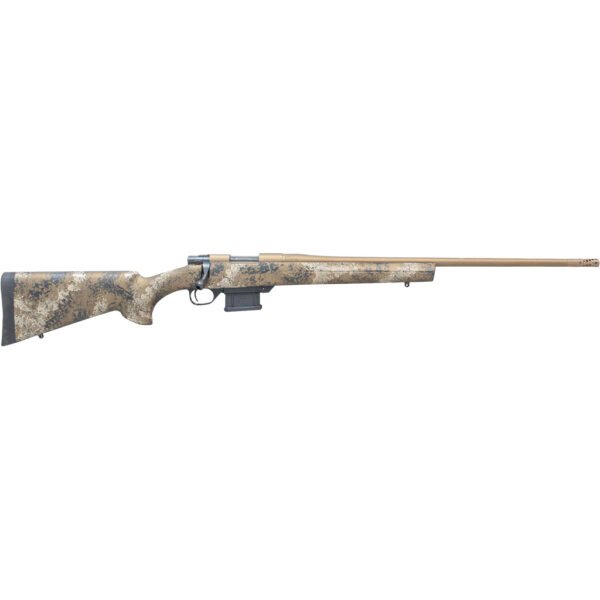 Howa M1500 Fence Line Mini Action Varmint Rifle 6mm ARC 20 in. Bronze/Scorched Earth Camo HTI