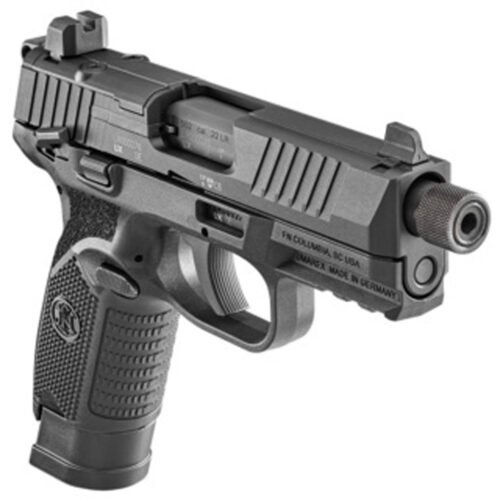 1215273_3.jpg FN 502 Tactical Pistol 22 LR 4.6 in. Black w/Threaded Barrel 10/15 rd.