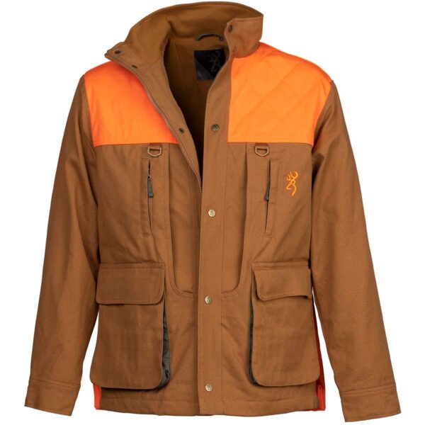 Browning Upland Jacket Tan/Blaze XL