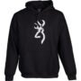 Browning Buckmark Hoodie Black Medium