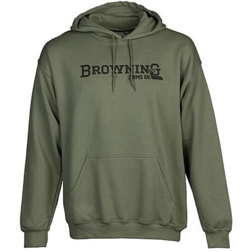 Browning Buckmark Hoodie Dark Green Medium