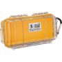 1410356_1.jpg Pelican Waterproof 1030 Micro Case Yellow/Clear